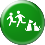 Children and Pets Turf Wear Icon