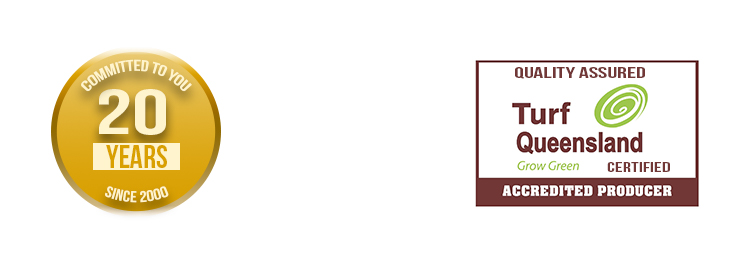 ALC Turf Farm Committed to You Since 2000 Badge e w