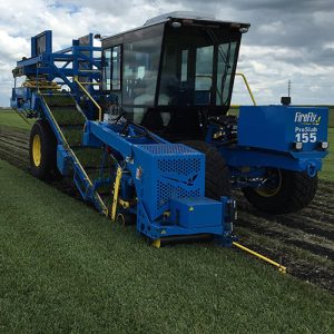 Turf Grass Lawn FireFly 6 Turf Harvester